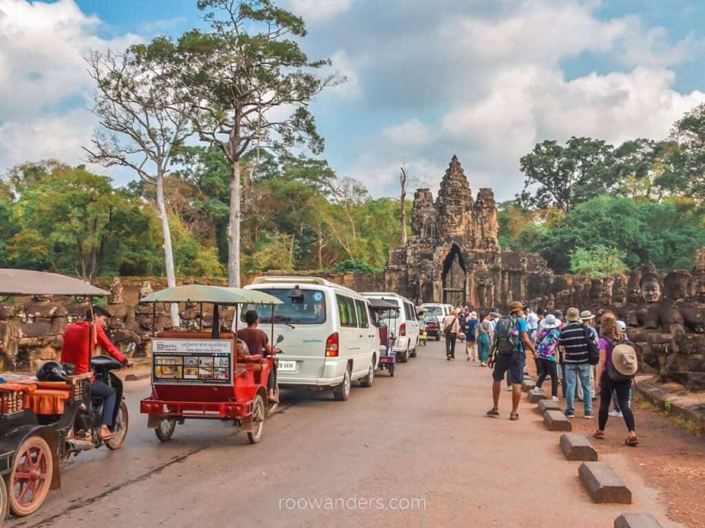 Angkor Thom South Gate, Cambodia - RooWanders