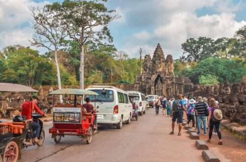 Angkor Thom South Gate, Cambodia - RooWanders