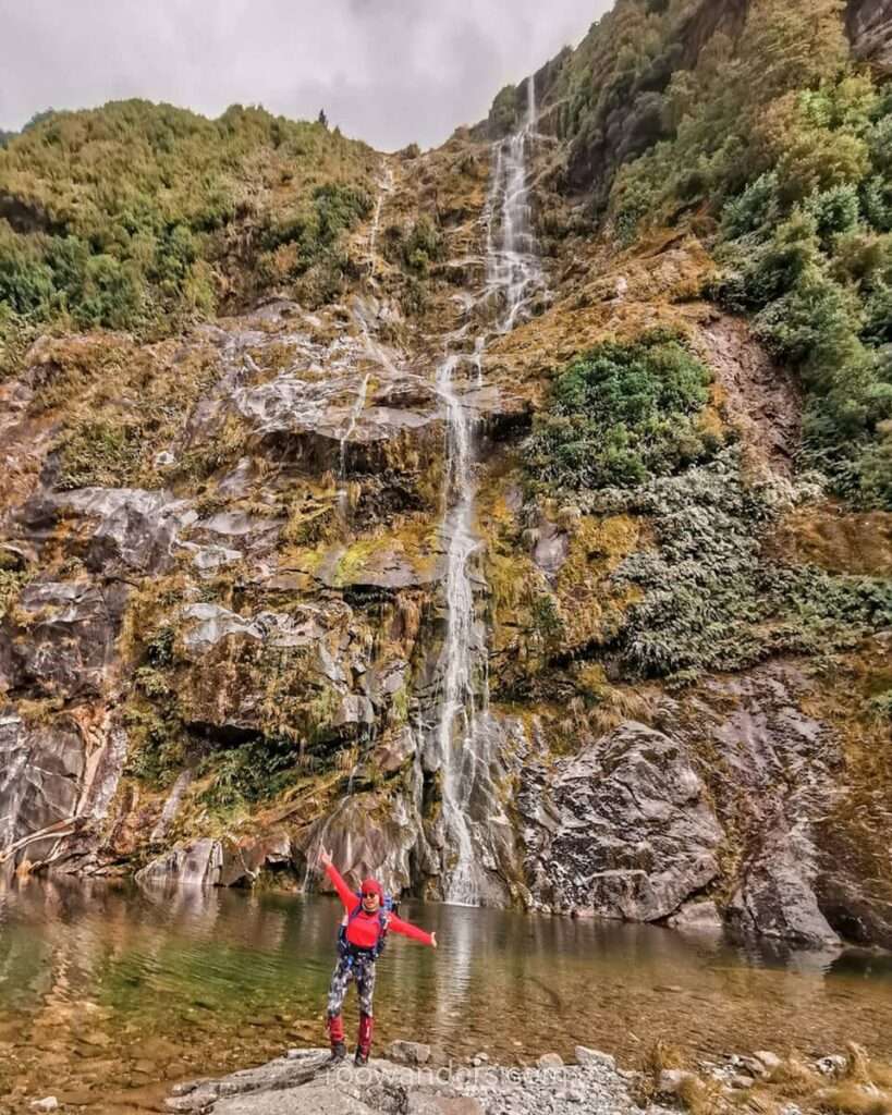 Milford Track, Hidden Falls, Waterfalls, New Zealand - RooWanders