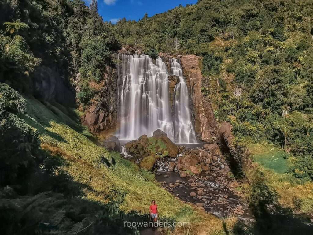 Marokopa Falls, Waitomo, New Zealand - RooWanders