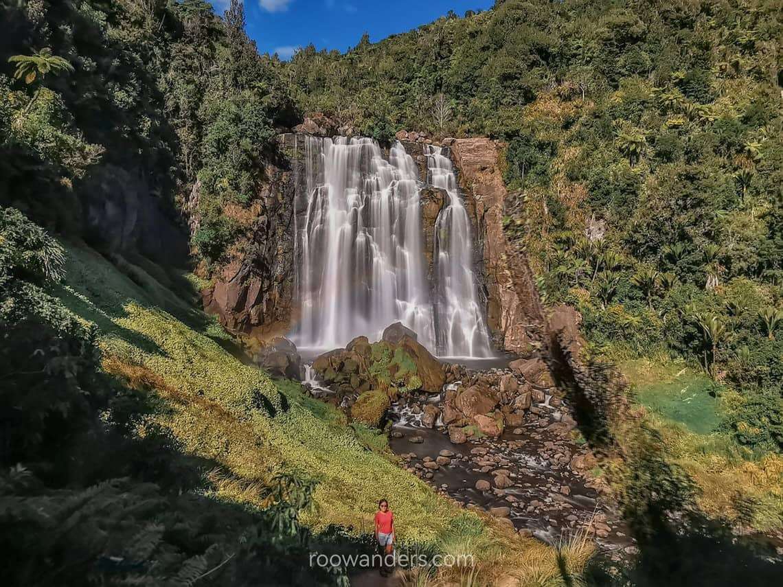 Marokopa Falls, Waitomo, New Zealand - RooWanders