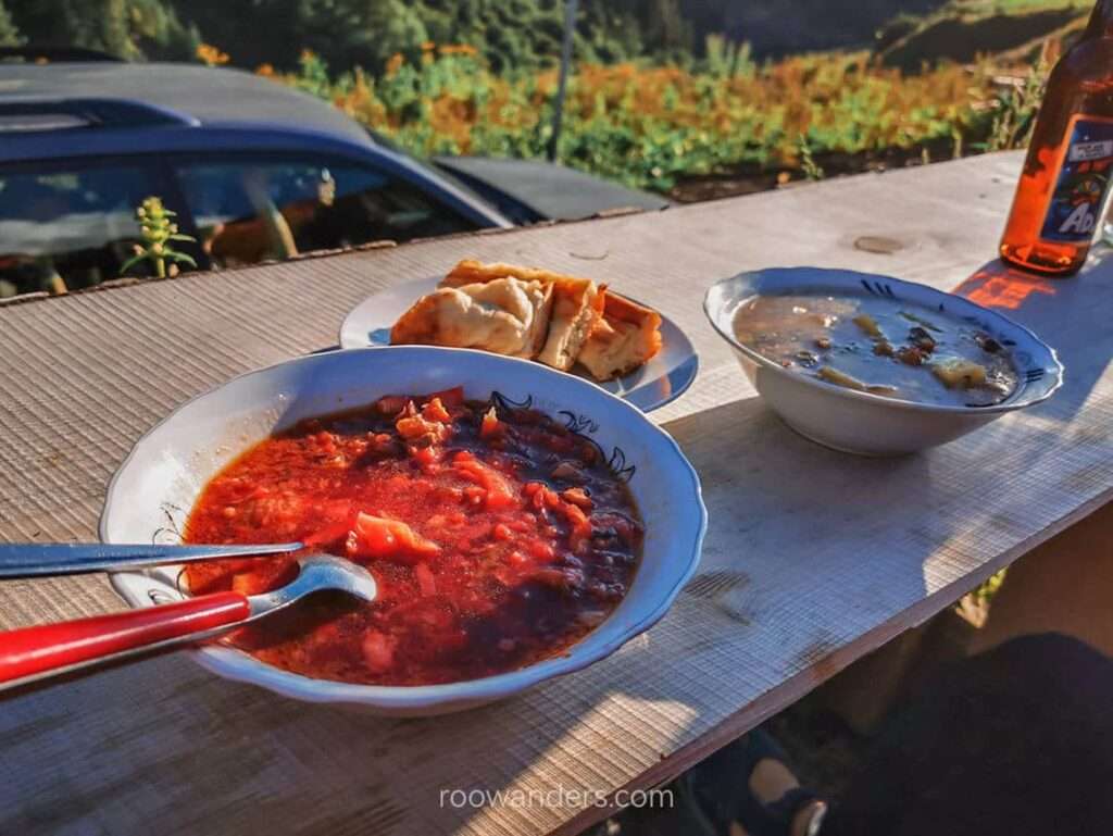 Georgian Dinner, Mestia to Ushguli, Georgia - RooWanders