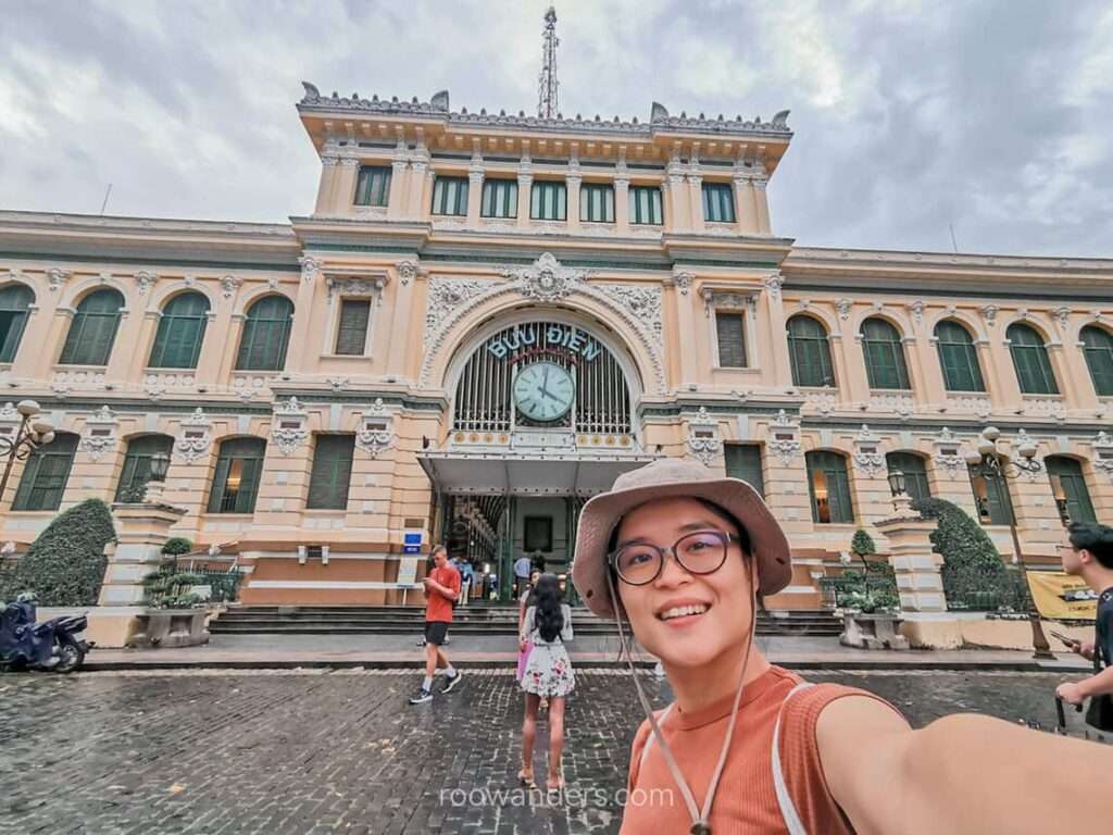 Ho Chi Minh City Post Office, Vietnam - RooWanders