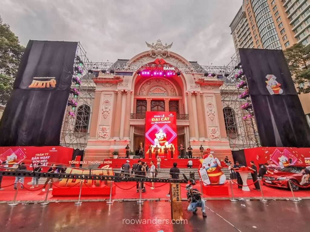 Ho Chi Minh City Opera House, Vietnam - RooWanders