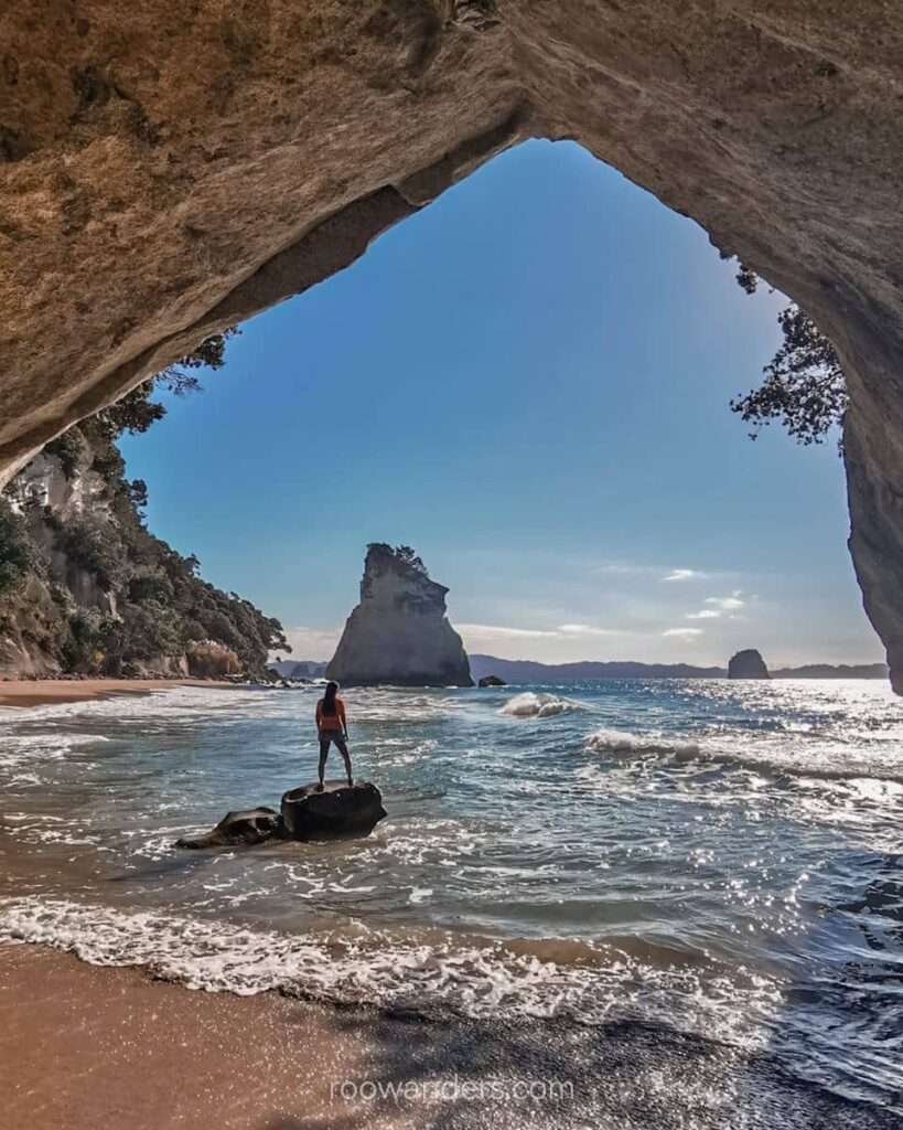 Cathedral Cove, New Zealand - RooWanders