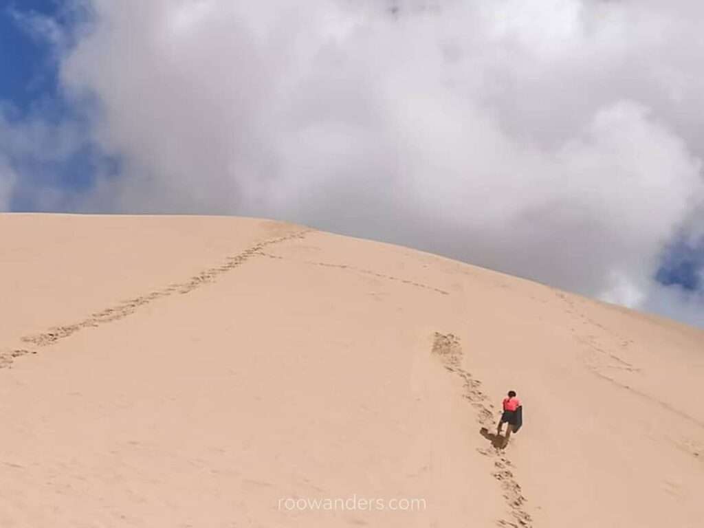 Giant Dunes of Te Paki, Northand, New Zealand - RooWanders