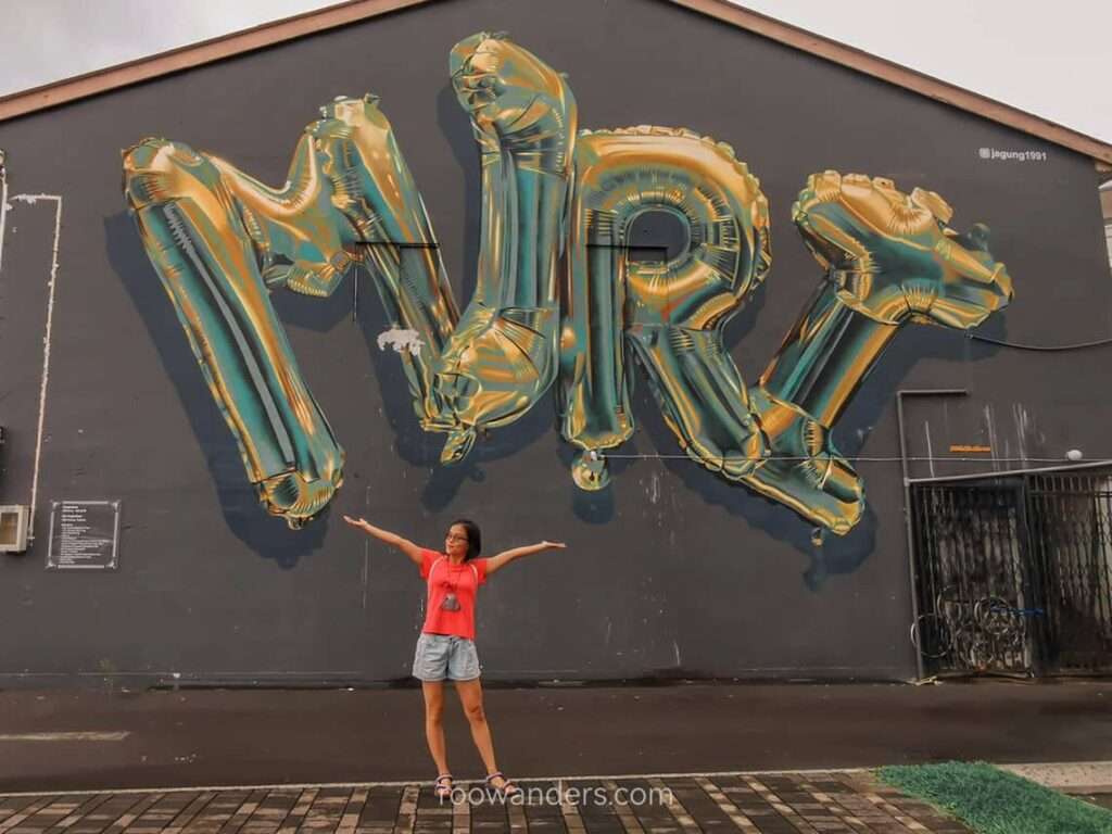 Miri Balloon Mural, Malaysia - RooWanders