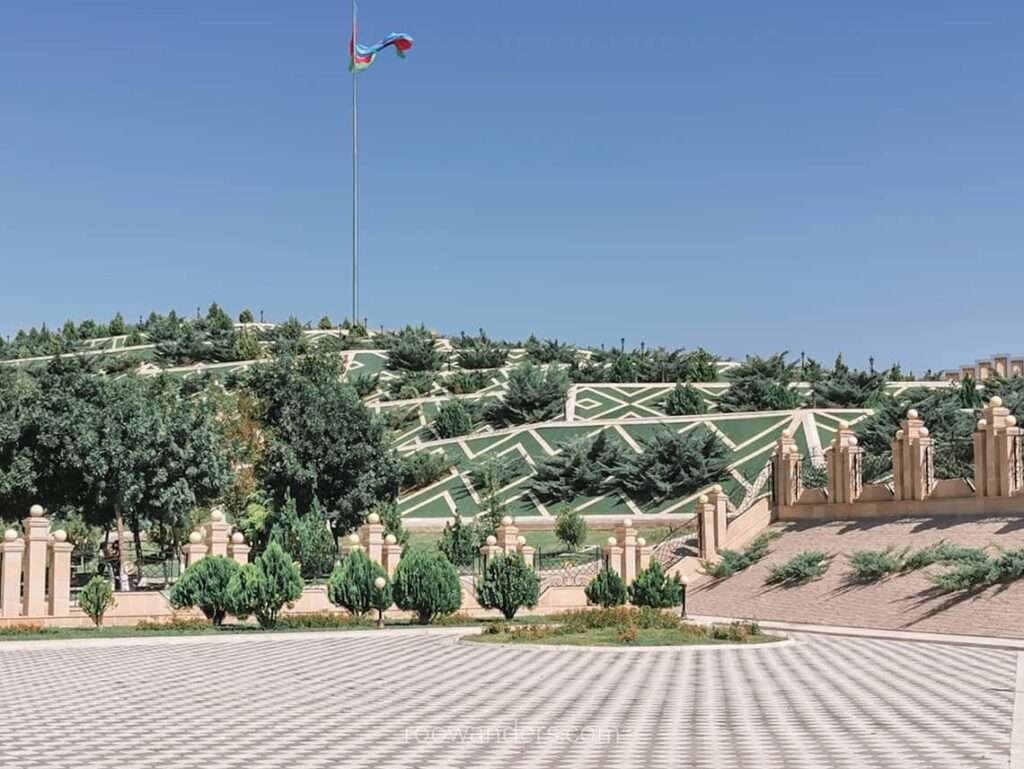 National Flag Square, Nakhcivan, Azerbaijan - RooWanders