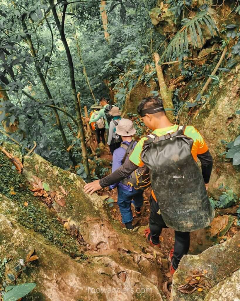 A Steep Descent in A Jungle, Vietnam - RooWanders
