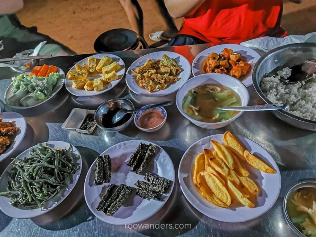 Dinner at Son Doong Cave, Vietnam - RooWanders