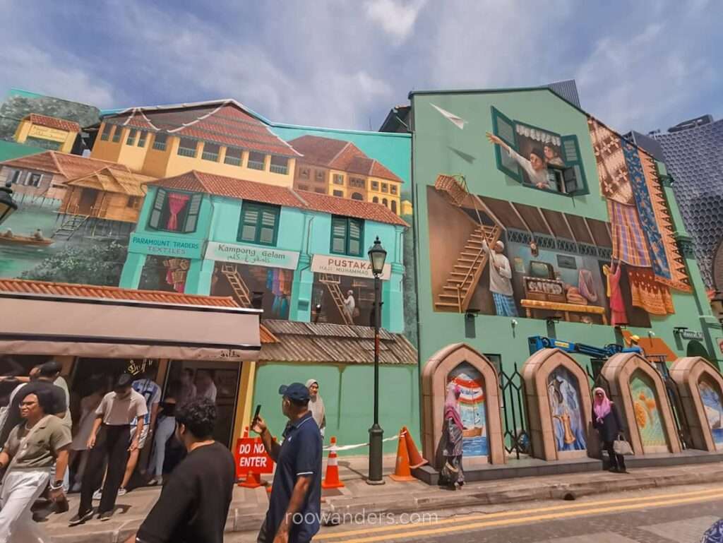 Murals of Kampong Glam, Singapore - RooWanders