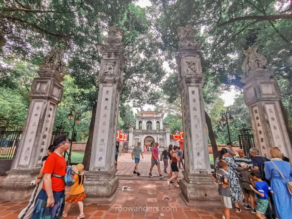 Hanoi Temple of Literature - RooWanders