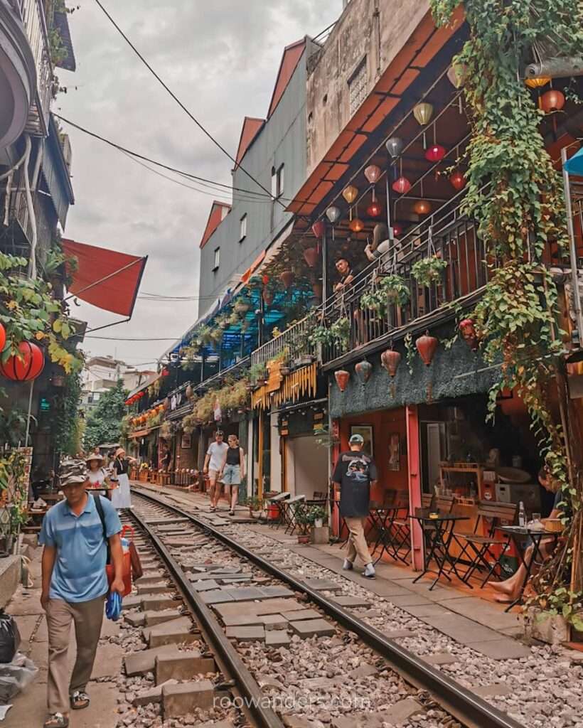Hanoi Train Street - RooWanders