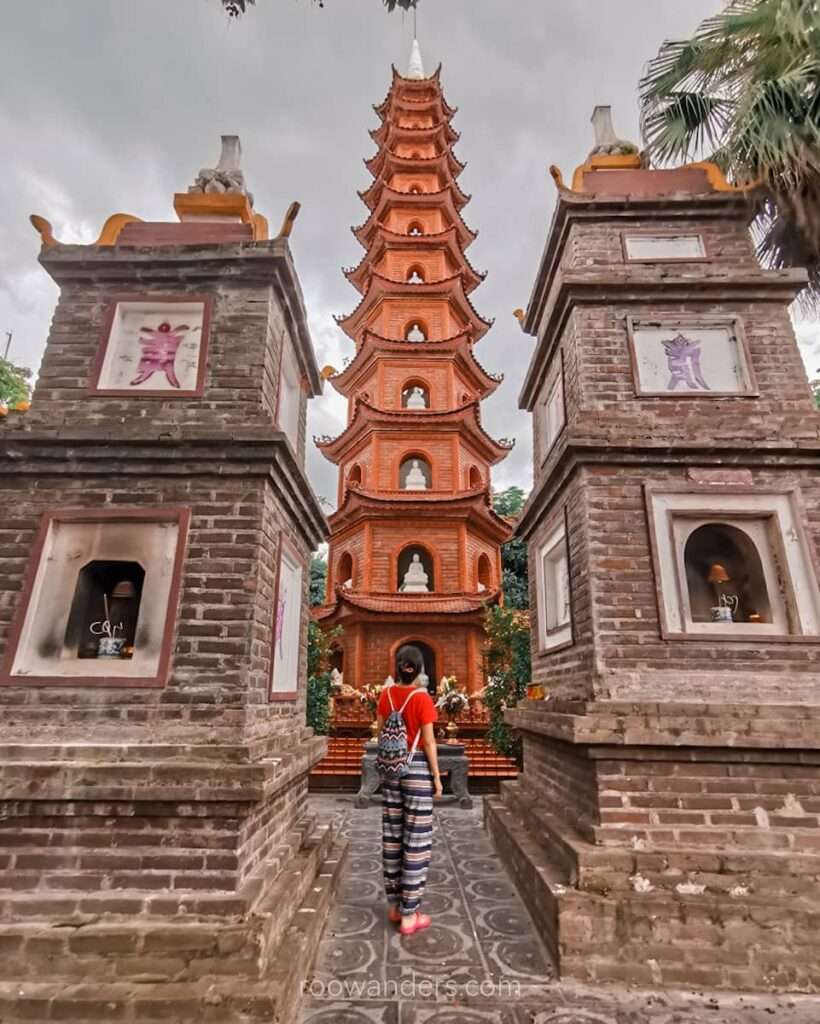 Hanoi Tran Quoc Pagoda - RooWanders
