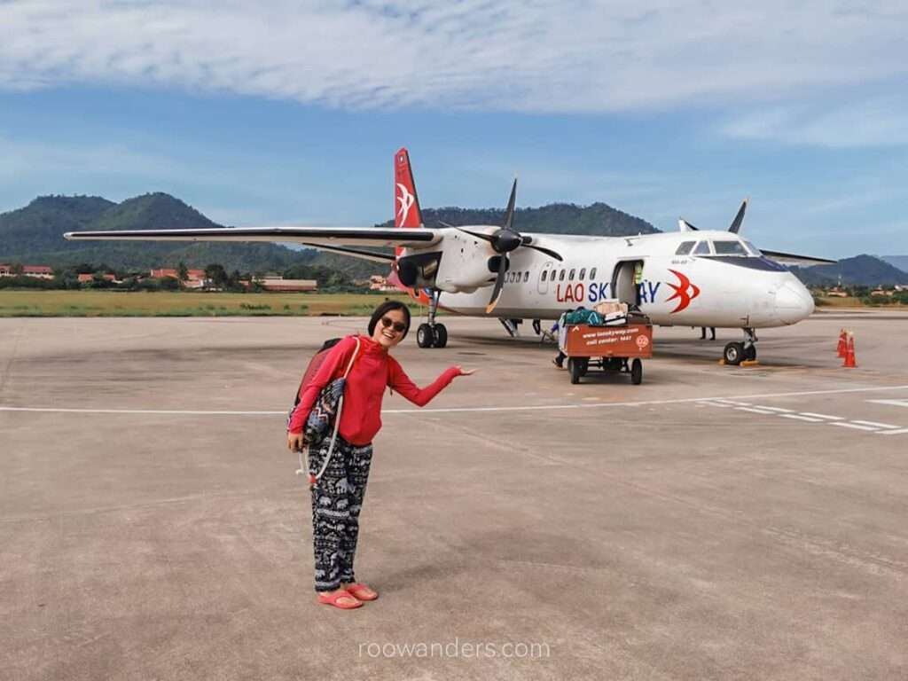 Luang Prabang flight Laos - RooWanders