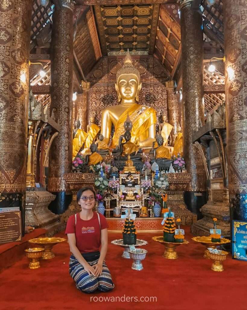 Buddha, Luang Prabang, Wat Xieng Thong, Laos - RooWanders