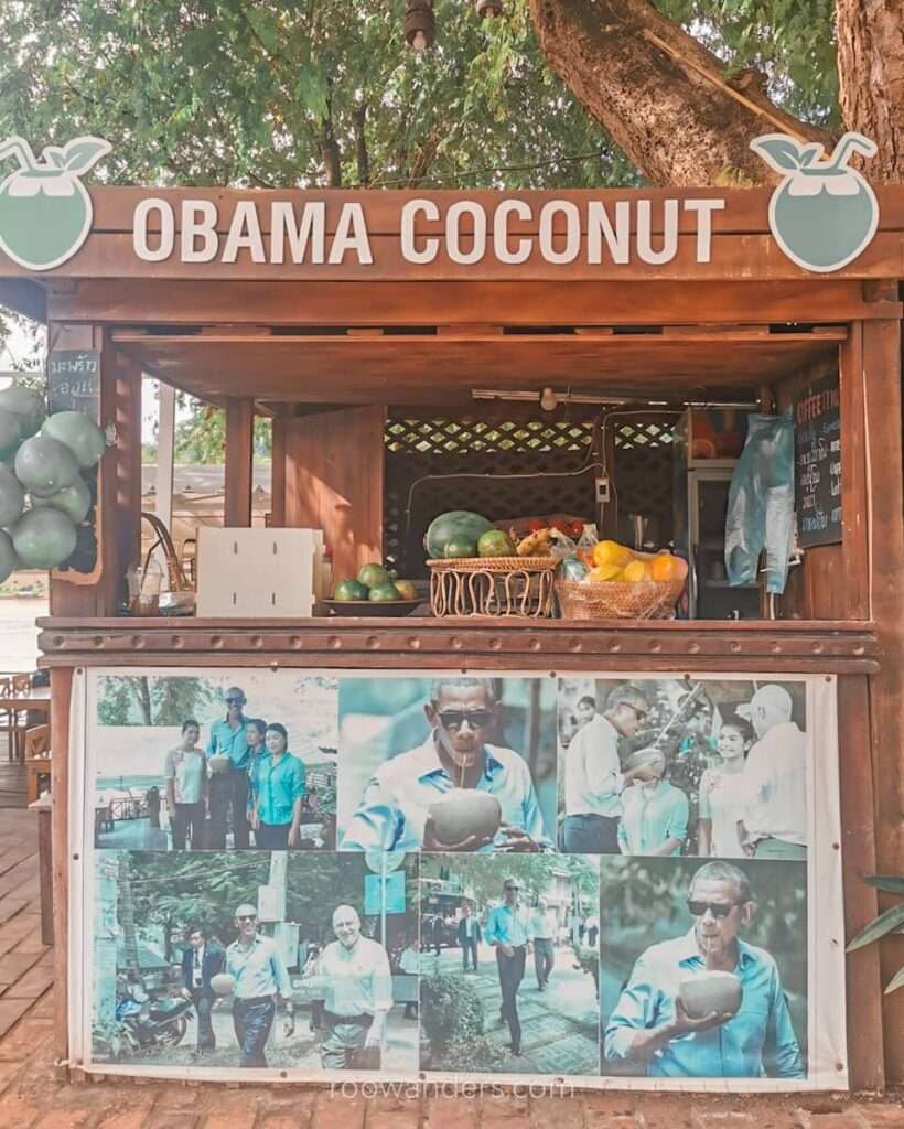 Luang Prabang Obama Coconut, Laos - RooWanders