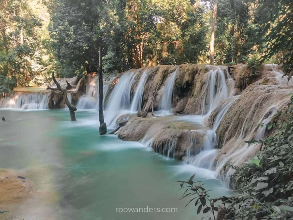 Luang Prabang Tad Sae Waterfall, Laos - RooWanders
