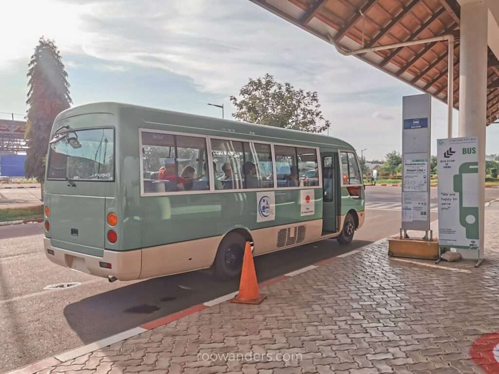 Vientiane Shuttle Bus, Laos - RooWanders