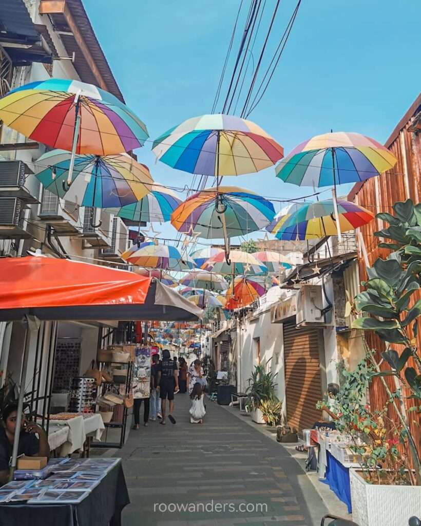 Penang Umbrellas, Malaysia - RooWanders