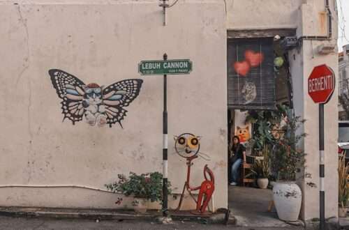 Penang Street Art Cats, Malaysia - Penang
