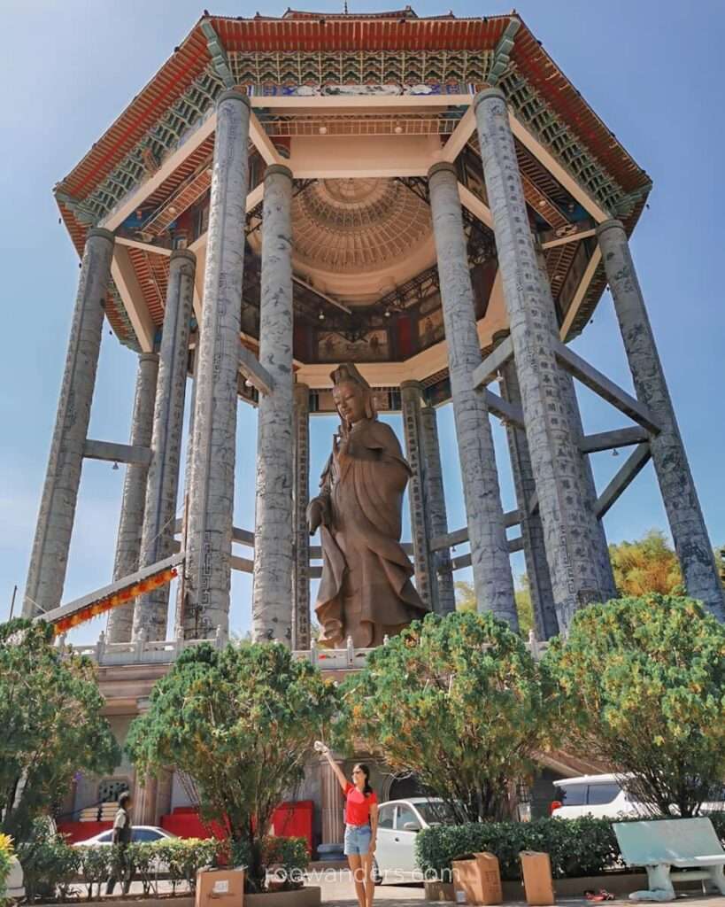 Penang Kek Lok Si Temple Goddess, Malaysia - RooWanders