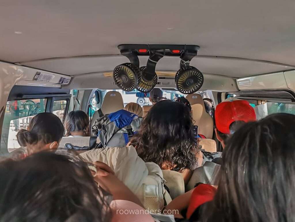 Cebu to Malapascua Mini Van, Philippines - RooWanders
