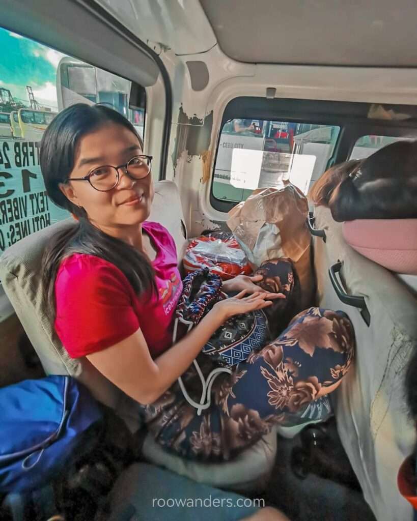 Cebu to Malapascua mini van, Philippines - RooWanders