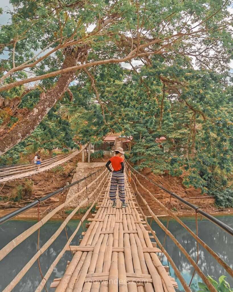 Cebu Bohol Sevilla Twin Hanging Bridge, Philippines - RooWanders