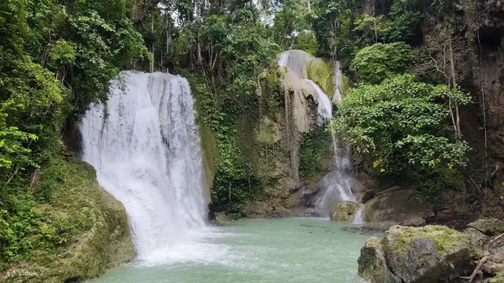 Pahangog Falls klook Bohol Philippines